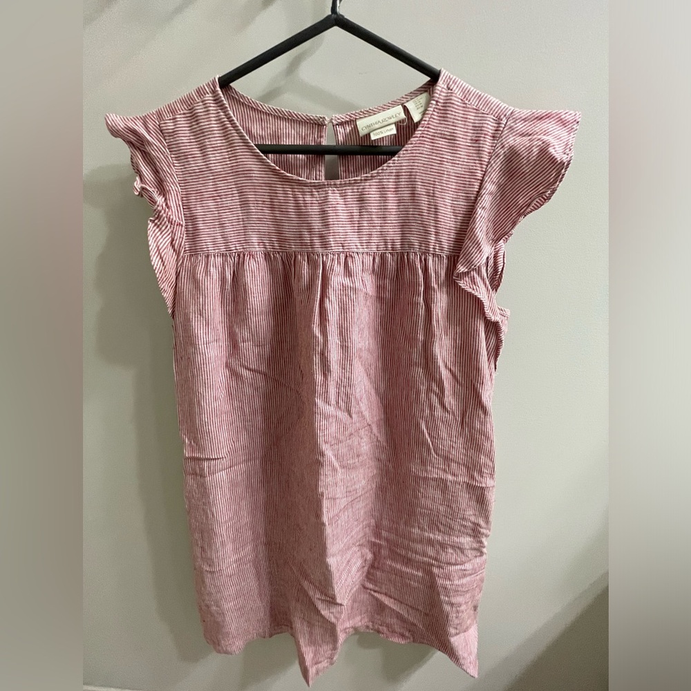 Cynthia Rowley 100% Linen Shift Dress Size M